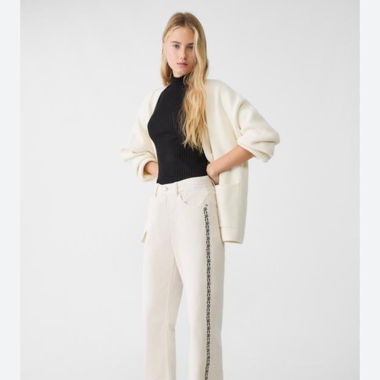 boho jeans stradivaris 
