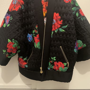Giacca trapuntata floreale reversibile H&M x KENZO