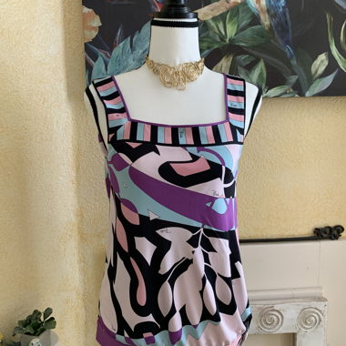 Emilio Pucci Vintage Sleeveless Top