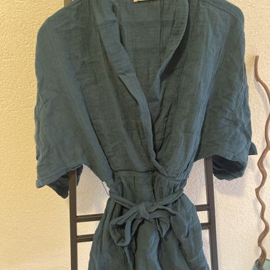 Petrol short playsuit