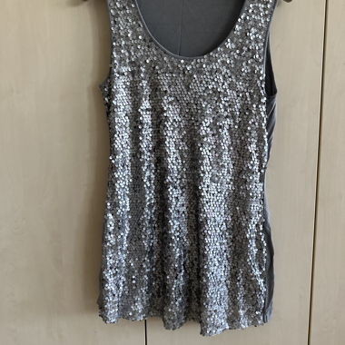 Y2K sequin top 
