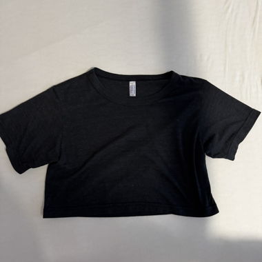 CROPTOP gris foncé
