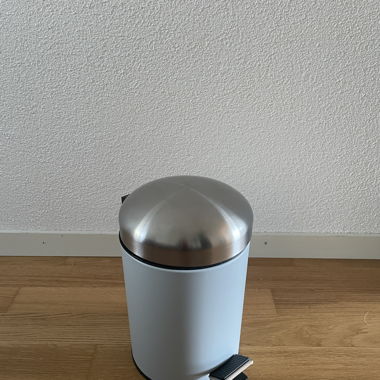 Abfalleimer/Treteimer 3 Liter von Diaqua hellblau