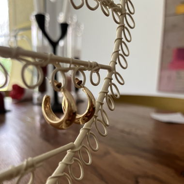 Stylische Modeohrringe