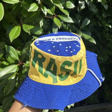brasil bucket hat