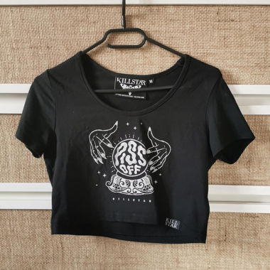 Killstar Crop T-Shirt Top