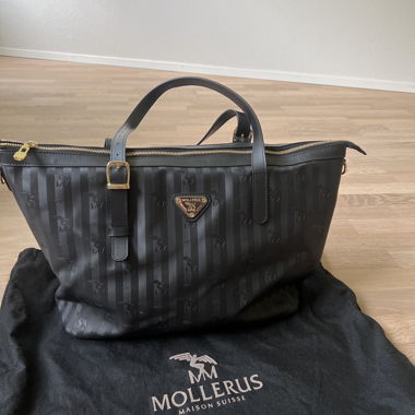 Mollerus Handtasche schwarz