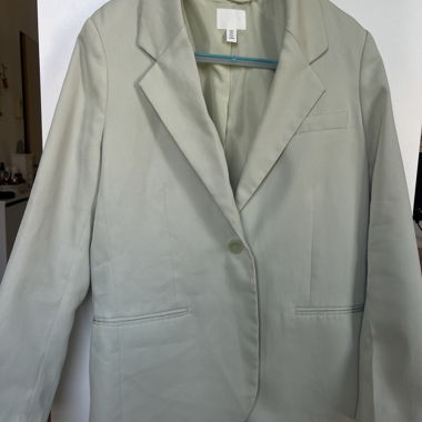 Blazer Verde Pastello di H&M, Taglia S