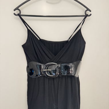 Vintage Y2K Black Belt Cami