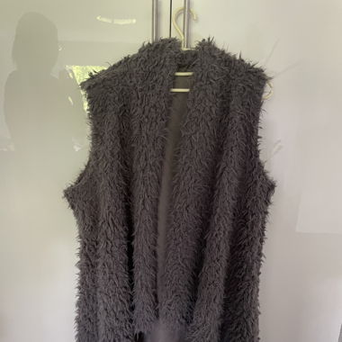 Gilet mit Fell