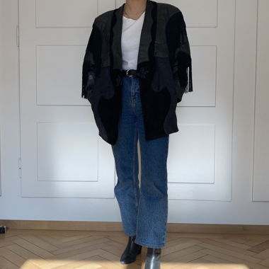 Veste en cuir Jutta Covian