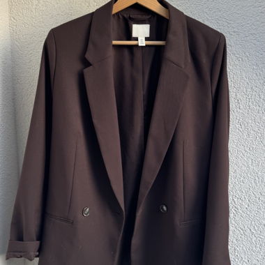 dunkelbrauner Blazer