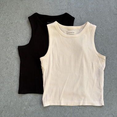 Top Cropped a Canottiera Righe Even&Odd