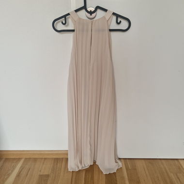 Sommerkleid beige Gr. L luftig