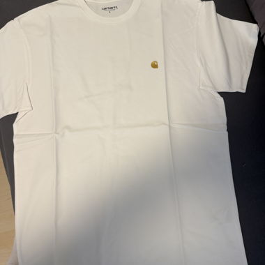 T-shirt Carhartt WIP logo blanc L