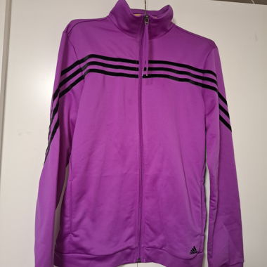 Lilac Adidas Track Jacket