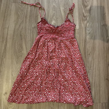 ZARA Red Summer Dress