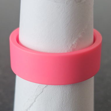 Mood Add-on in neon pink polymer, size 52