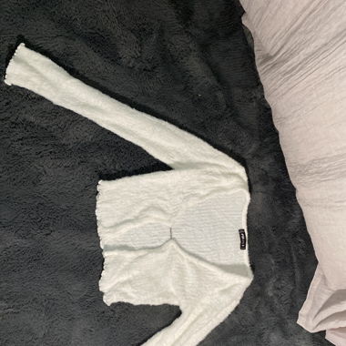 Flauschige Überzugs Jacke 