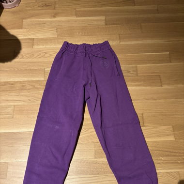 SANDRO purple track pants