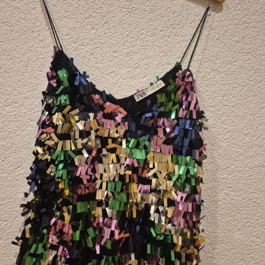 Haut Zara à paillettes