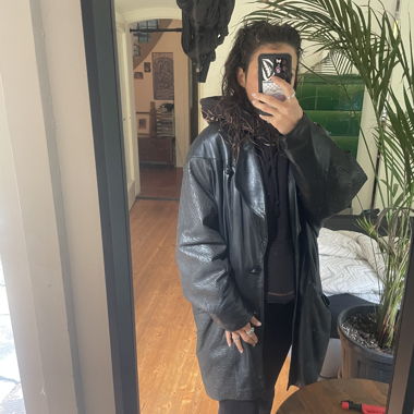 Leather jacket