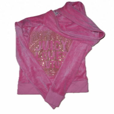 Felpa con cappuccio Juicy Couture rosa