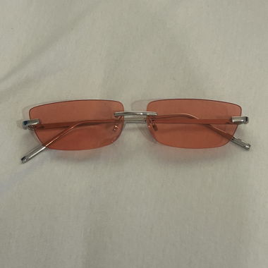 Lunettes de soleil orange