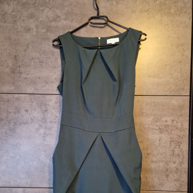 Vestito tubino verde