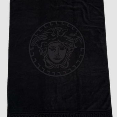 Versace Black Towel