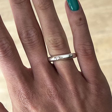 Chanel Silver Ring