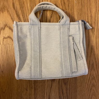 Borsa tote in denim piccola