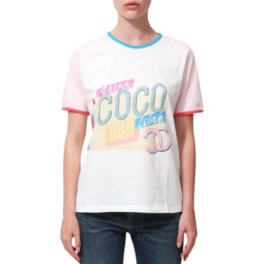 T-shirt CHANEL Cruise 2017 Viva Coco Cuba Libre” taglia S