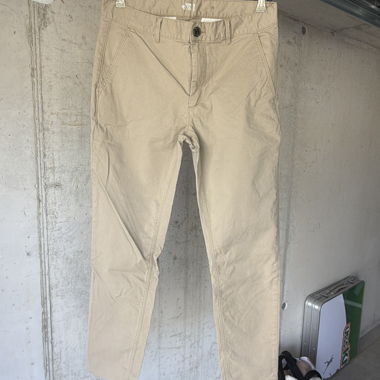 Pantalon beige slim