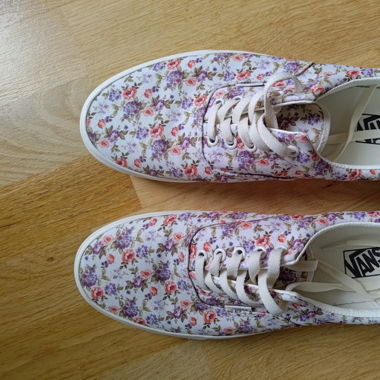 Vans with Floral Pattern