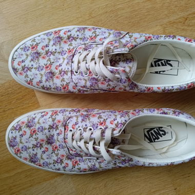Vans with Floral Pattern