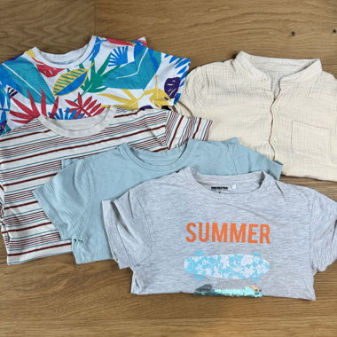 Lot de 4 T-shirts pour enfants