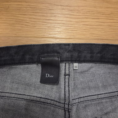 Jeans da uomo Dior, neri, taglia 30