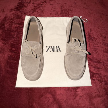 ZARA Wildledermokassins