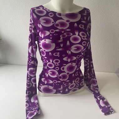 Vintage pattern top