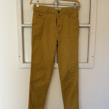 Pantaloni Giallo Senape EU 34