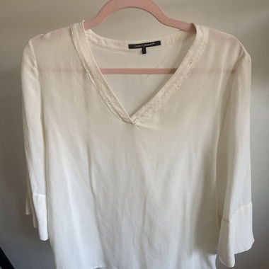 Blouse à encolure en V Lusa Cerano