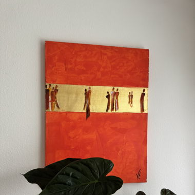 gemälde painting 79x61cm