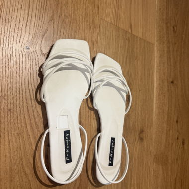 White Sandals 