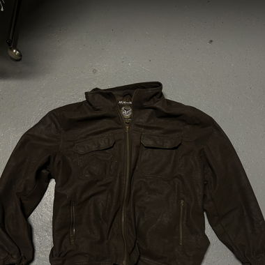 Vintage Lederjacke
