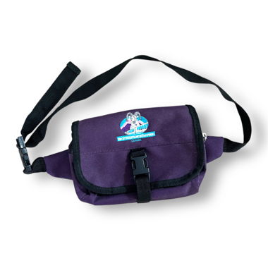 Vintage Umhängetasche/Bauchtasche Lila