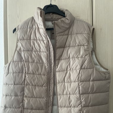 Beige Weste