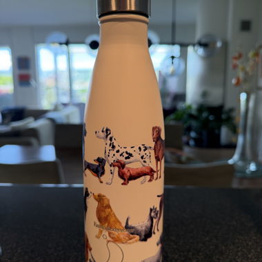 Borraccia Emma Bridgewater x Chilly Dog con stampa