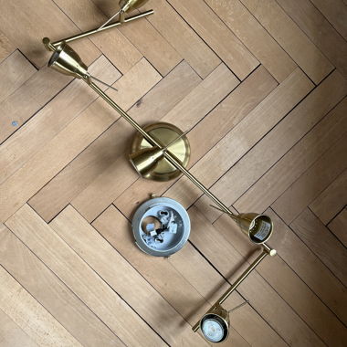 IKEA „Barometer“ Deckenlampe mit 5 Spots