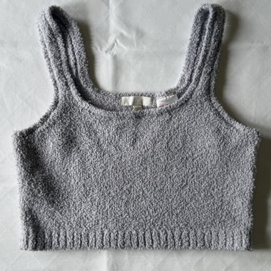 Top in maglia grigio di H&M